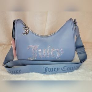 Juicy Couture Slate Blue Obsession Crossbody